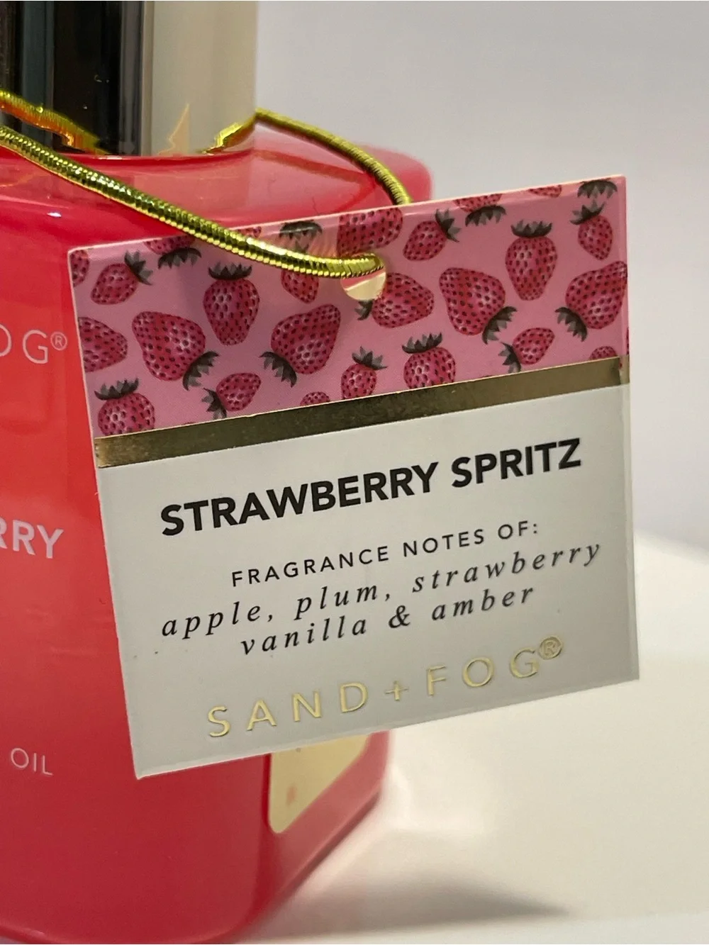 Sand + Fog “Strawberry Spritz” Body Oil 1.7 oz - NWT **